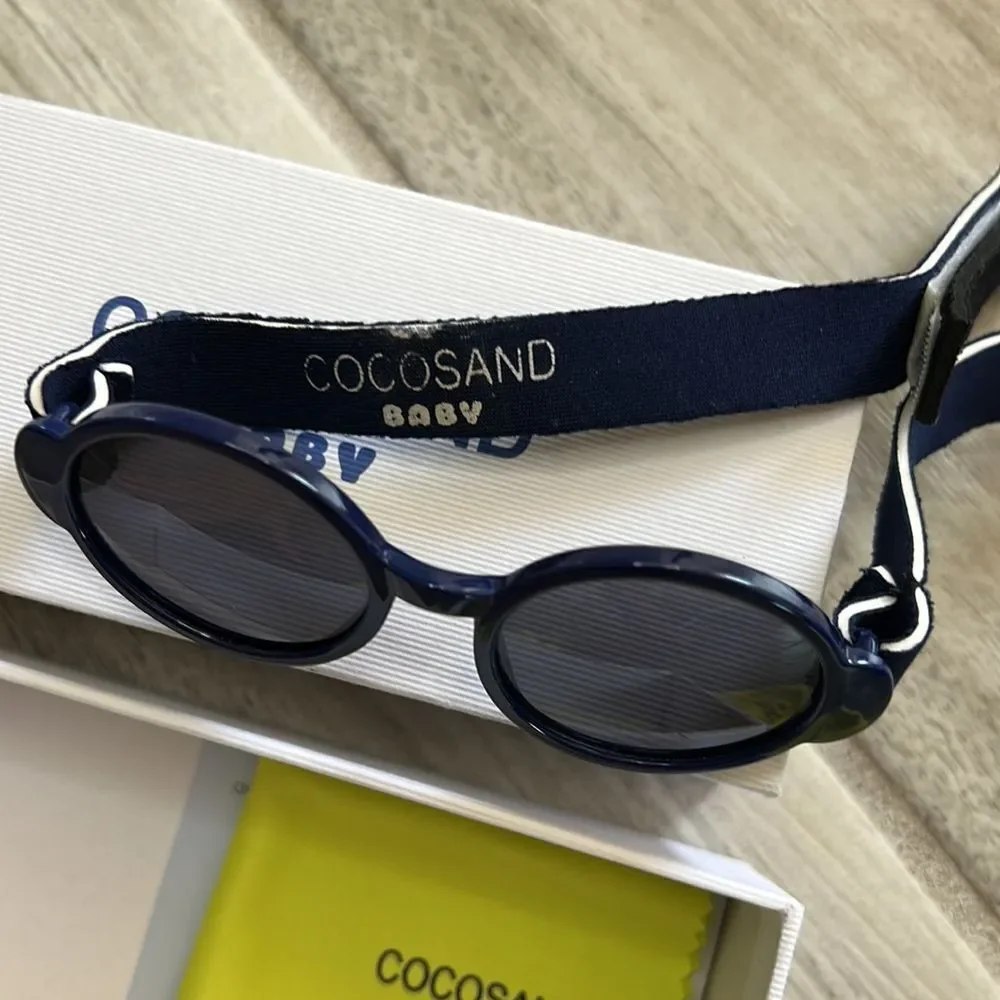 Cocosand Baby Sunglasses in Matte Blue - LIKE NEW!